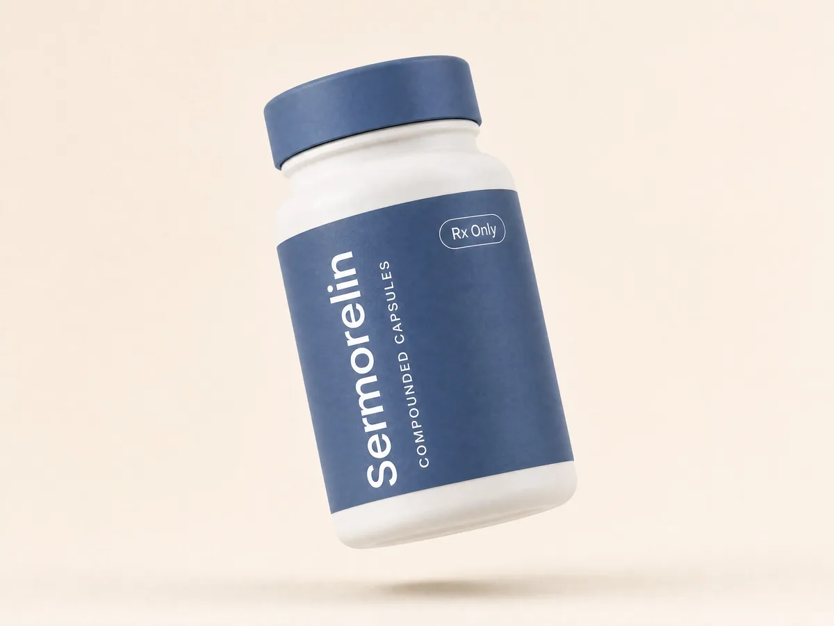 Compounded longevity capsules, provider-prescribed