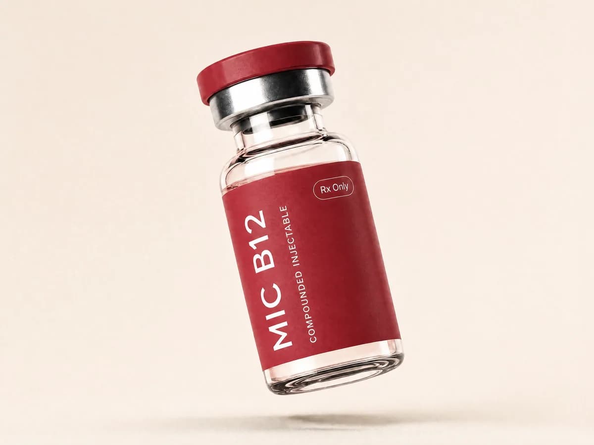 MIC + B12 compounded injection vial